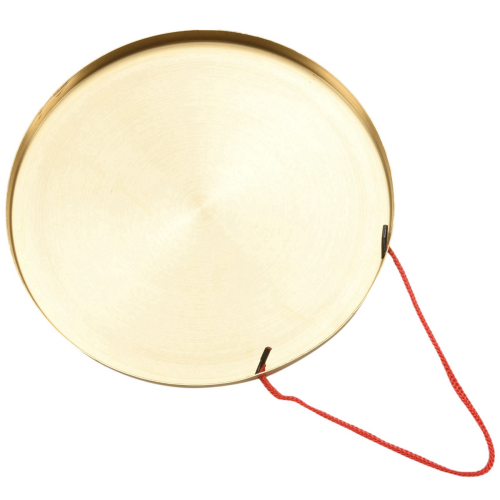 22cm Hand Gong Brass Copper Opera Percussion with Round Play Hammer 2