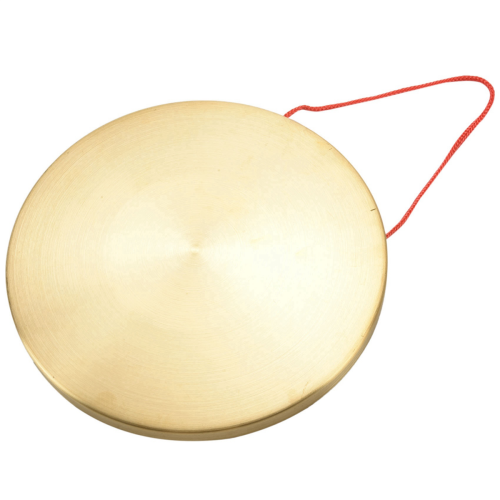 22cm Hand Gong Brass Copper Opera Percussion with Round Play Hammer 1