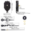 23mm Quartz Pendulum Clock Movement Mechanism with Clock Hands Kits 7