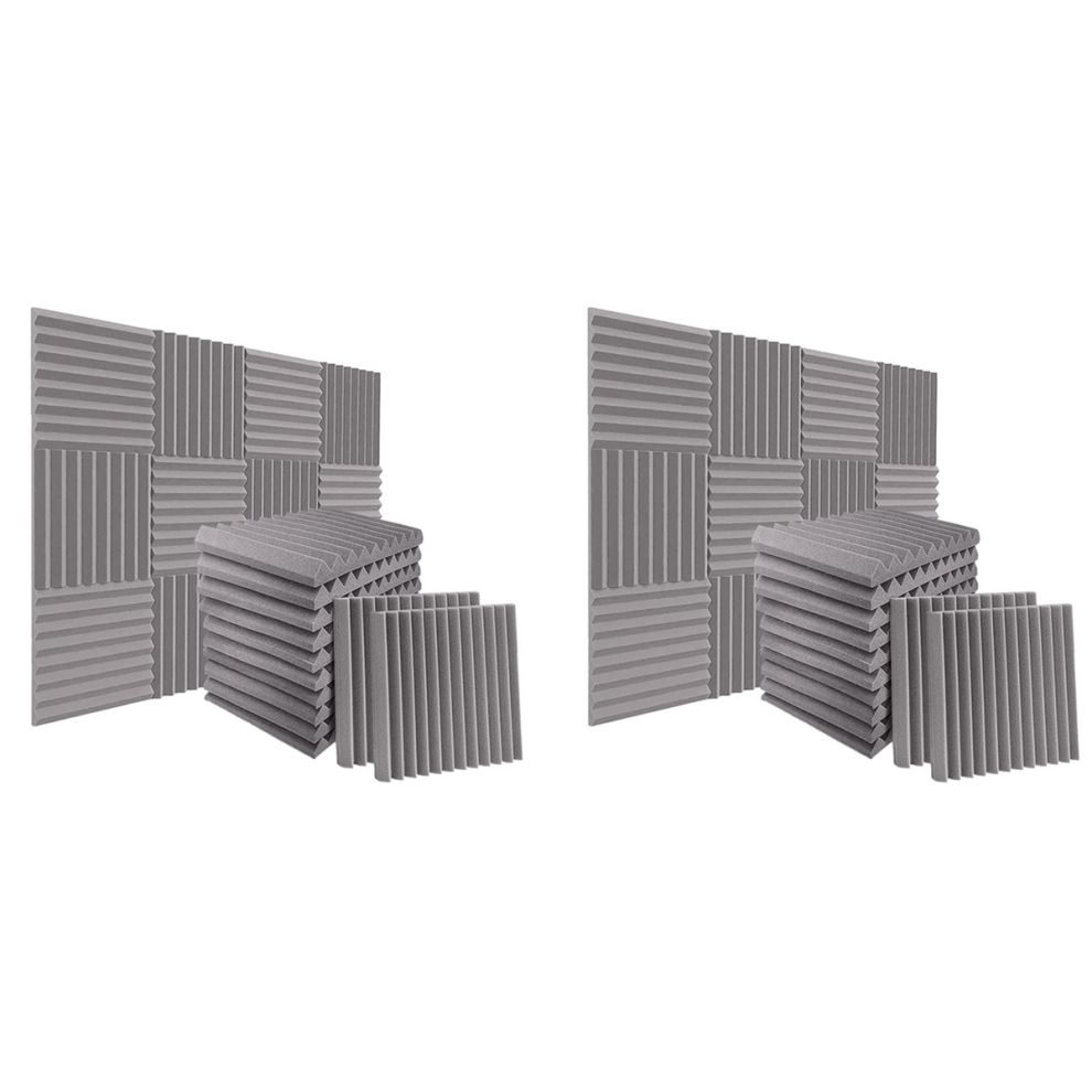 24Pack 1 Inch X 12 Inch X12 Inch Soundproof Foam For Recording Studio 4713272607537