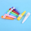 24 pezzi di plastica 8 colorati Kazoo strumento musicale per chitarra 3