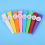 24 pezzi di plastica 8 colorati Kazoo strumento musicale per chitarra 2