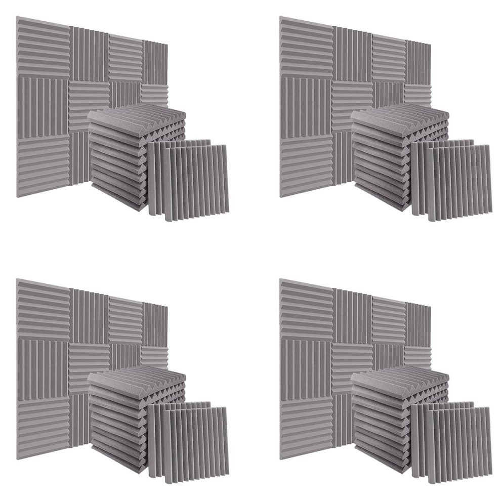 24Pack 1 Inch X 12 Inch X12 Inch Soundproof Foam For Recording Studio 4713272607520