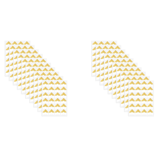 240Pcs Photo Corners for Scrapbooking, Corner Stickers, Gold