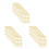 240Pcs Photo Corners for Scrapbooking, Corner Stickers, Gold 1