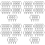 24 Pack Metal Curtain Rings, 30mm Internal Diameter Eyelets, Silver 1