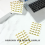 240Pcs Photo Corners for Scrapbooking, Corner Stickers, Gold 5