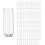 24 Stemless Plastic Champagne Flutes - 9 Oz Champagne Glasses Clear 1