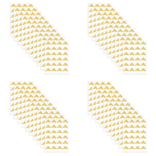 240Pcs Photo Corners for Scrapbooking, Corner Stickers, Gold