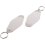 24 Pcs Motel Keychain DIY Blank Hotel Keychains Sublimation (White) 5