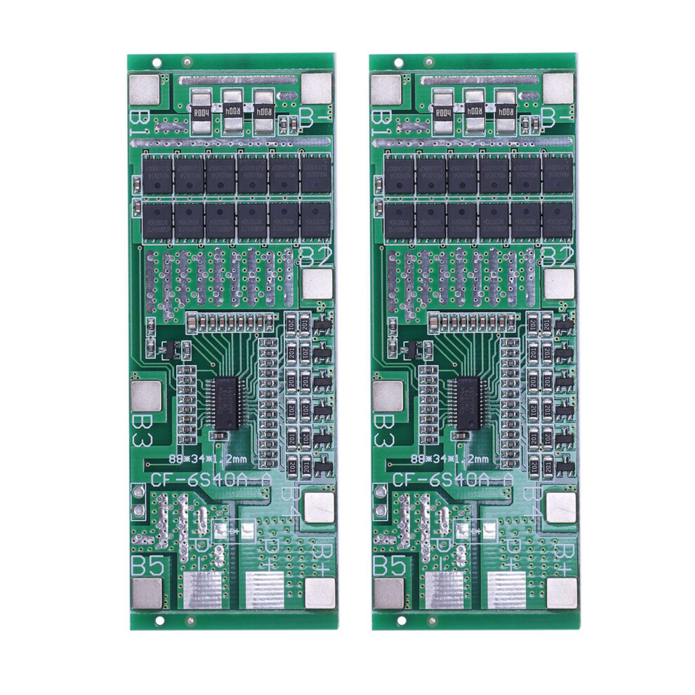 24V 6S 40A 18650 Li-Ion Lithium Battery Board Solar 4713272609050