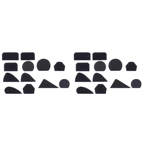 24Pcs Pottery Mug Handle Molds for Clay, Small Mug Handle Forms