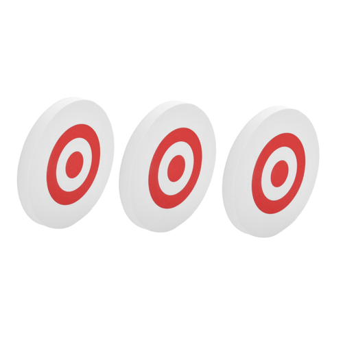 25 x 3Cm Archery Eva Foam Target Bow Moving Practice White+Red