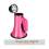 25 Watt Compact Speaker PA Bullhorn - with Built-in,Pink 4
