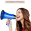 25 Watt Compact Speaker PA Bullhorn - with Built-in,Blue 5