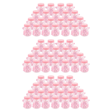 24x a dragees mini biberon 4x9cm strass ours rose cadeau faveur