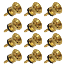24Pcs Guitar Strap Locks Metal for Acoustic Electric Guitar Ukulele
