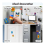 25 Pcs Magnetic Painting Canvas Panel Magnetic Mini Canvas Boards 2