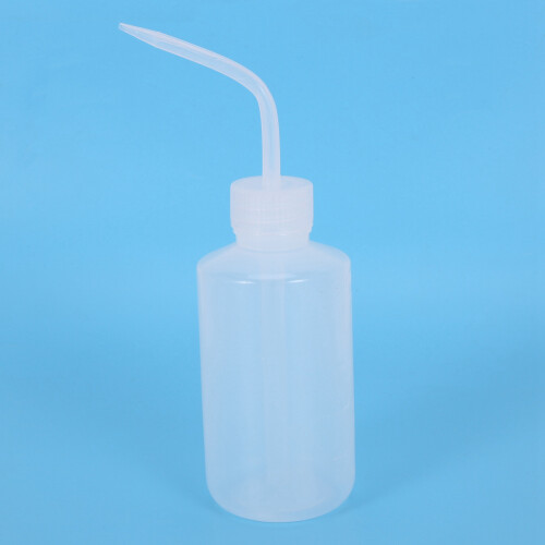 250mL Tattoo Wash Clear White Plastic Green Soap Squeeze Bottle 2
