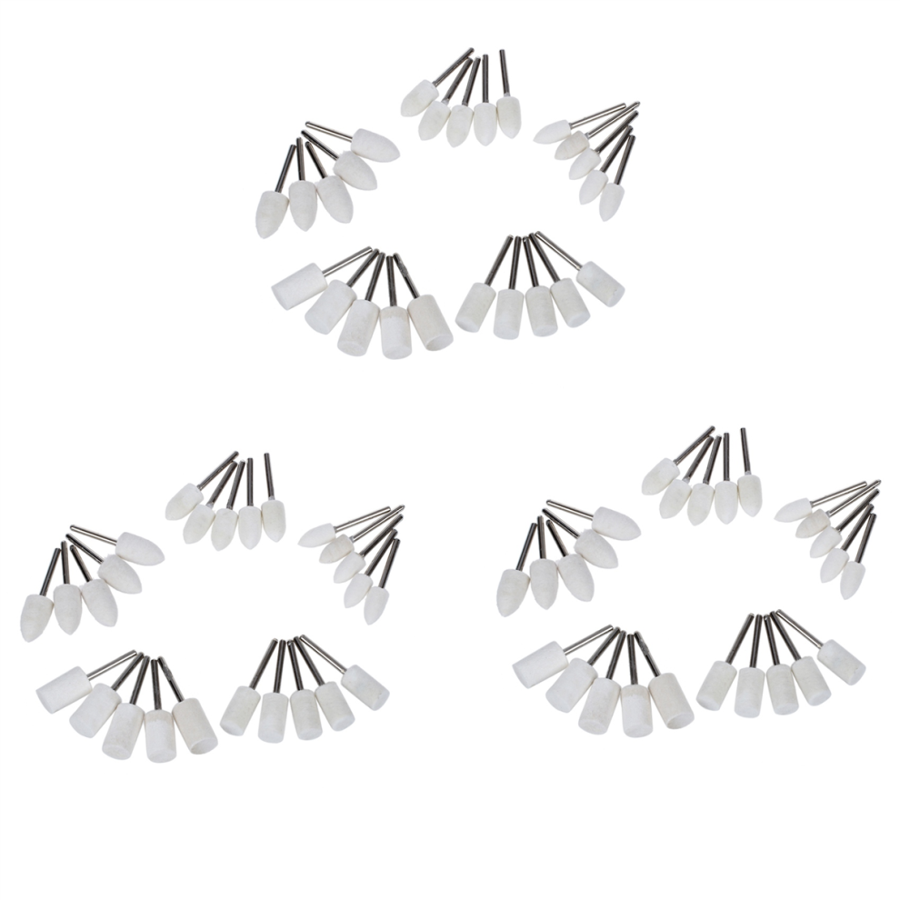 25Pcs Felt Polishing Buffing Pad Head Set Rotary Tools For 4713272611923