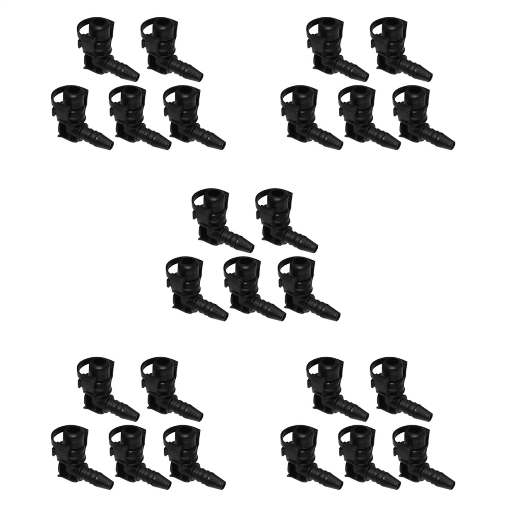 25Pcs Throttle Valve Thermostat Body Heater Pipe Hose Connector 4713272612296
