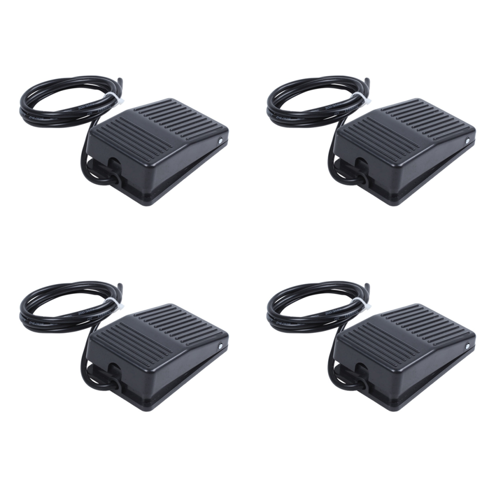 250V 10A Spdt No Nc Antislip Momentary Power Foot Pedal Switch Black 4713272610742