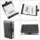 25Pcs A6 PU Leather Budget Binder Set, Binder Cover Planner Black 5