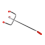 25Pcs 100Mm Pegboard Hooks Slat Wall Retail Display 3