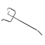 25Pcs 100Mm Pegboard Hooks Slat Wall Retail Display 6