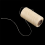 260M 150D 1MM Leather Wax Thread Hand needle Cord Cream-Coloured 1