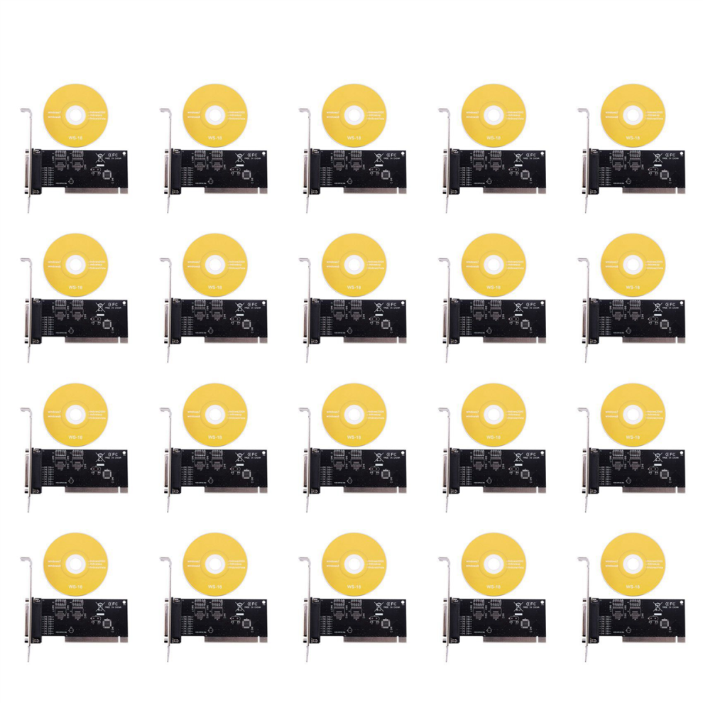 25Pin Parallel Pci To Parallel Db25 Printer Port Controller Card-image-OPC-PJ2X6NK-NEW