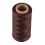 260M 150D 1MM Leather Wax Thread Hand needle Cord Light Brown 2