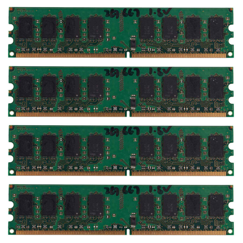 2Gb Ddr2 Pc2-5300 667Mhz 240Pin 1.8V Desktop Dimm Memory Ram 4713272636582