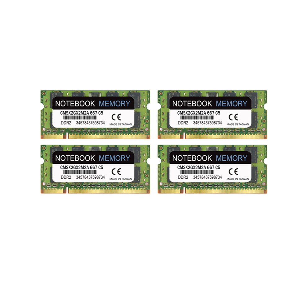 2Gb Ddr2 667Mhz Pc2-5300 Ddr2 667 (240 Pin) Sodimm Laptop Memory 4713272636544