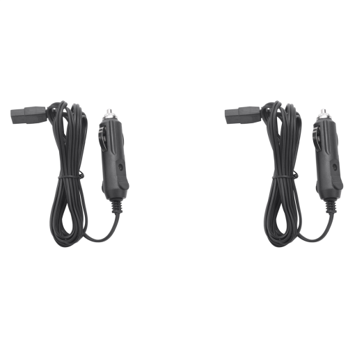 2m 12V Car Cooler Box Fridge Lighter 2 Pin Charger Cable