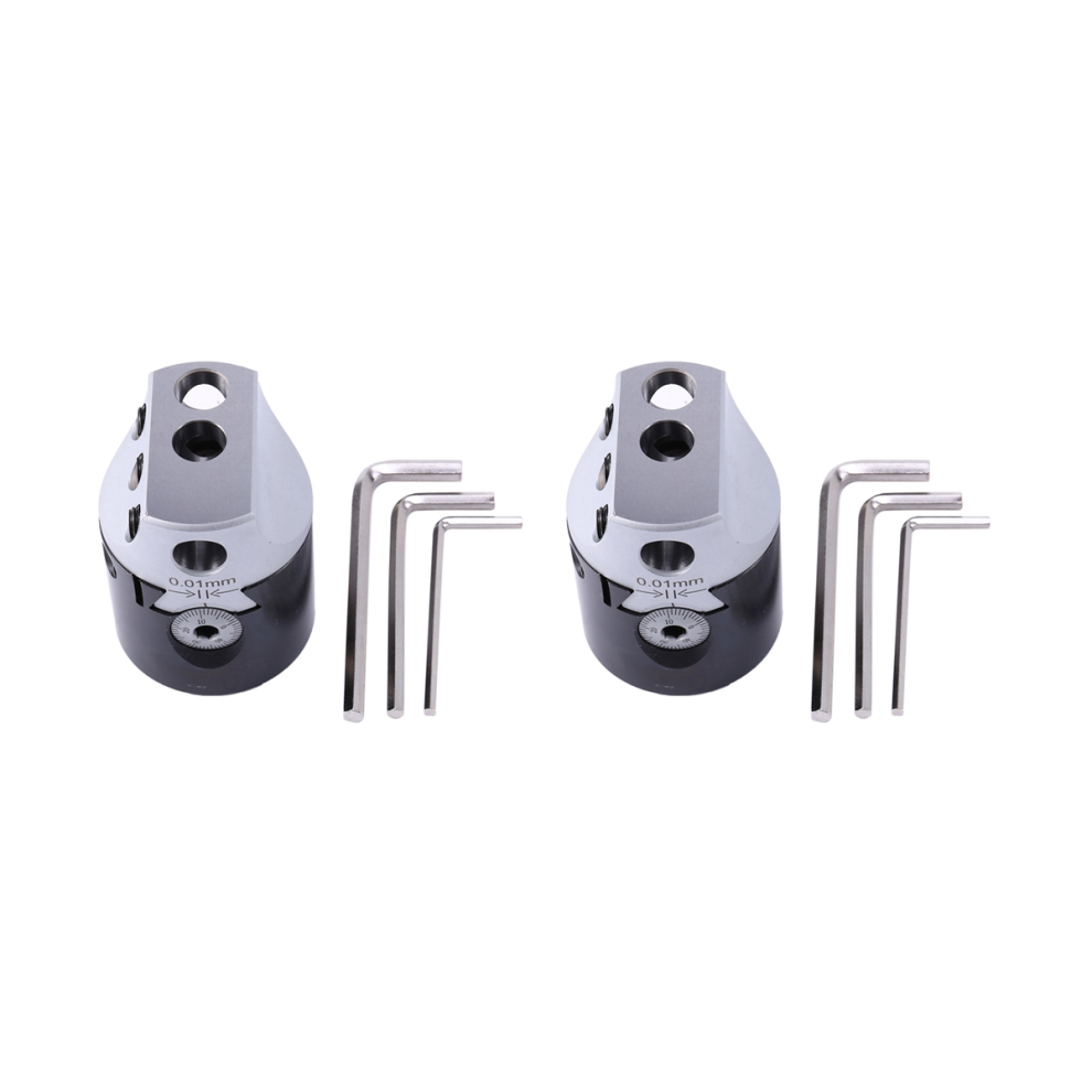 2Inch 50Mm F1 Type 12Mm Lathe Boring Bar Milling Holder With Wrenches 4713272637275