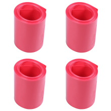 2M 50mm Width PVC Heat Shrink Wrap Tube Red for 2 x 18650 Battery