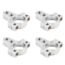 27mm Damper Fork Bracket for Motorcycle Bike Modification Silver