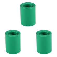 2M 50mm Dark Green PVC Heat Shrink Tubing Wrap for 2 x 18650 Battery