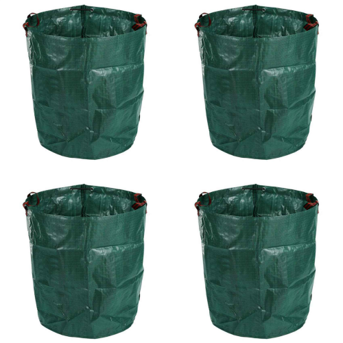 270L Garden Waste Bag Large Strong Waterproof Reusable Foldable