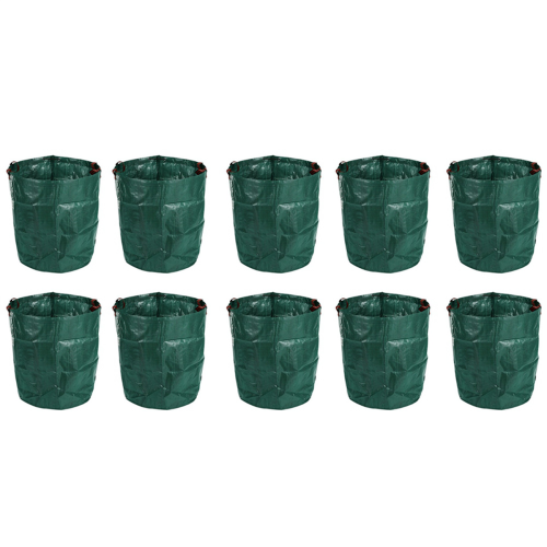 270L Garden Waste Bag Large Strong Waterproof Reusable Foldable