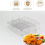 2-Layers Air Fryer Rack Stackable Grid Grilling Rack Stainless Steel 3
