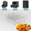 2-Layers Air Fryer Rack Stackable Grid Grilling Rack Stainless Steel 2