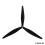 2PCS 13X8X3 13inch Propeller 3-Blade Electric Prop CW+CCW 2