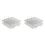 2-Layers Air Fryer Rack Stackable Grid Grilling Rack Stainless Steel 1