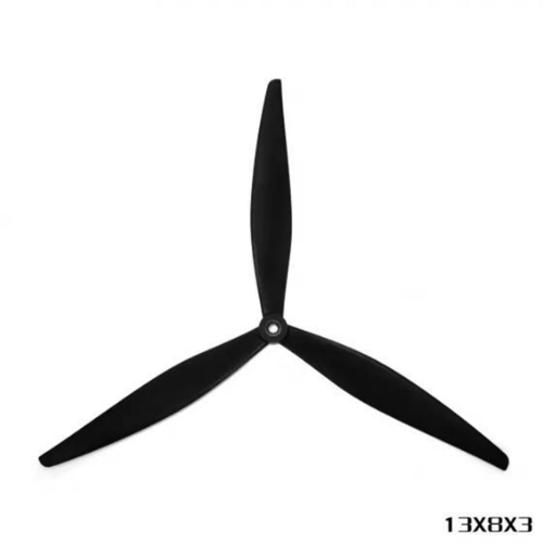 2PCS 13X8X3 13inch Propeller 3-Blade Electric Prop CW+CCW 2