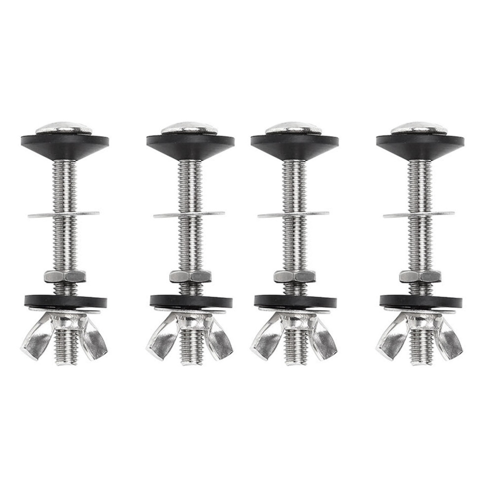 2Pack Toilet Tank To Bowl Bolt Kits Cistern Bolts Kit,Stainless Steel 4713272639903