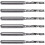 2mm x 15mm Carbide Single Flute Spiral End Mill CNC Router Bit 1