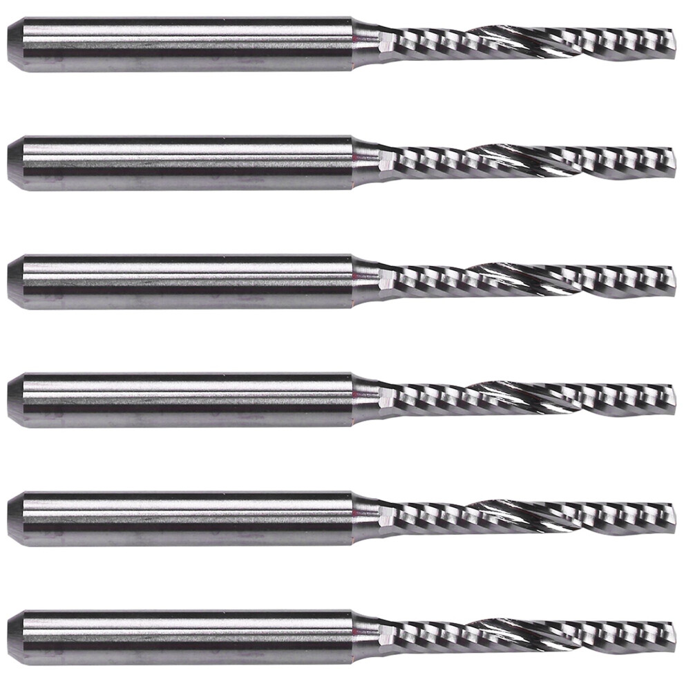 2mm x 15mm Carbide Single Flute Spiral End Mill CNC Router Bit-image-OPC-PJ2X7PZ-NEW