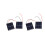 2pcs 1.5V 400mA 80x60mm Micro-Mini Power Solar Cells For Solar Panels 1